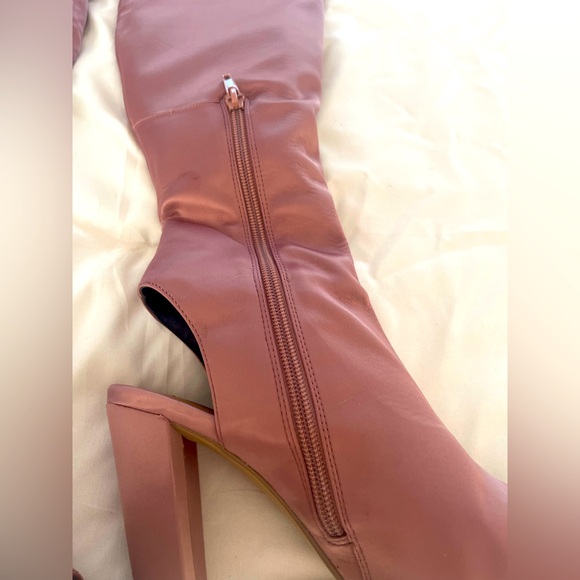 Women Steve Madden Kimmie-S Dusty Pink Knee High Boot Heel | Size: 8 - Picture 9 of 11